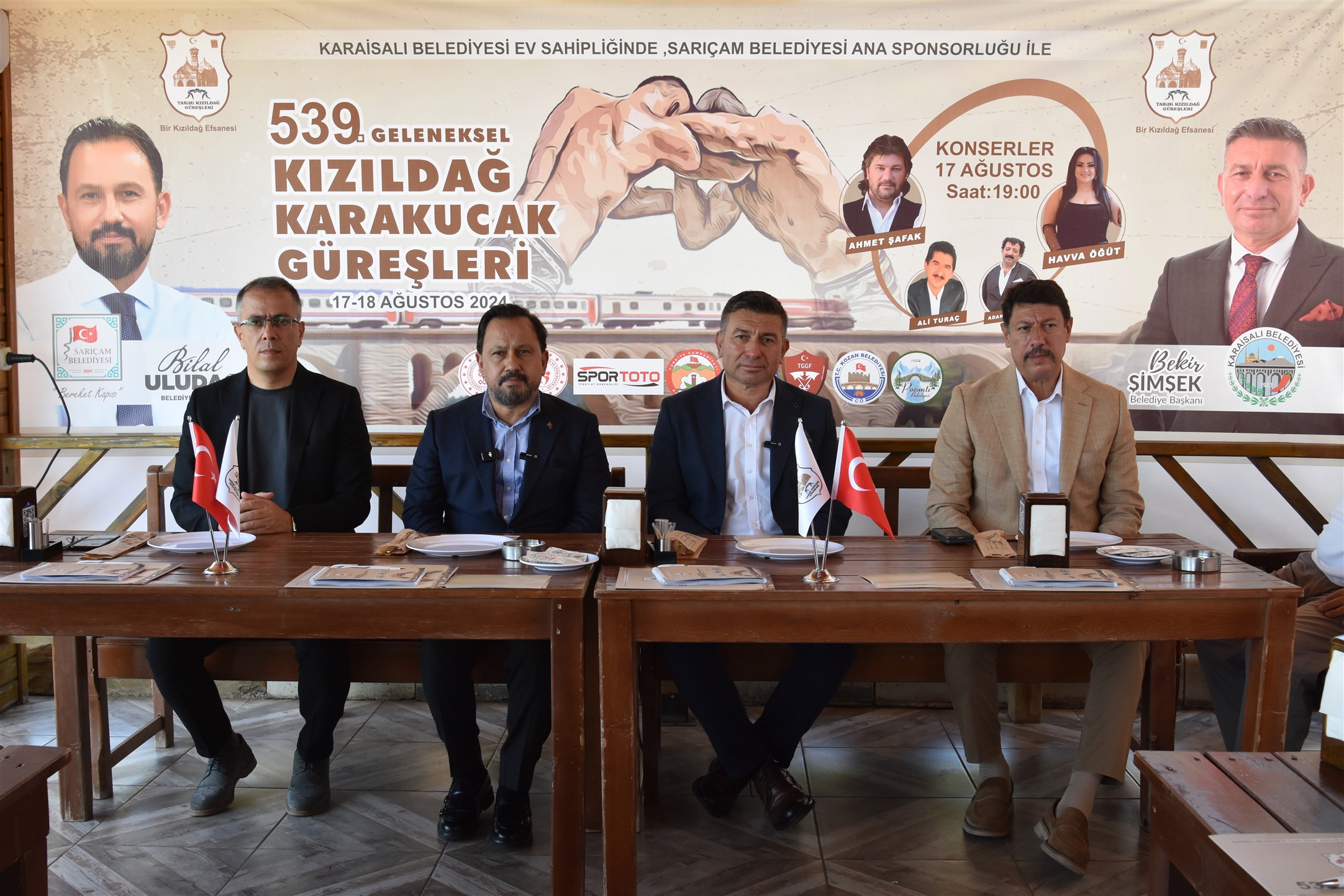 539. Geleneksel Kizildag Karakucak Guresleri Basin Toplantisi (1)